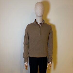 Weatherproof Vintage 1/4 Zip Sweater Men’s XL Beige NWOT